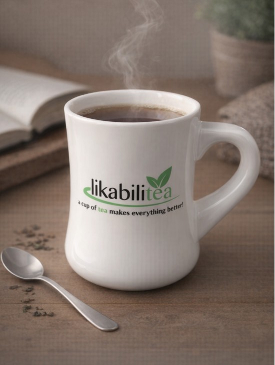 "Likabilitea" Porcelain Mug, 275 ml